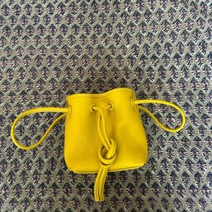 VASIC Bond Mini Leather Bag Yellow